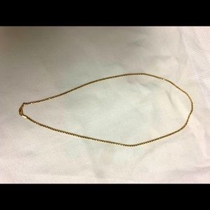 Delicate Gold Chain Necklace